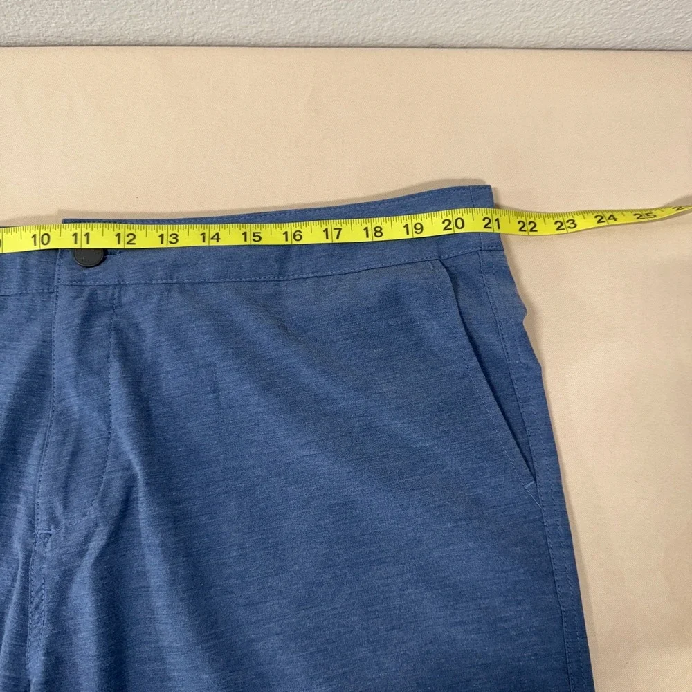 Faherty All Day Shorts Men's Size 40 Blue Coastal Casual Quick Dry Beach